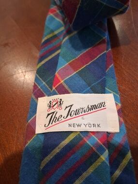 The Towncraft Plaid Men’s Tie 1960's